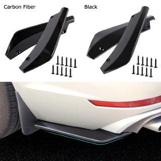 2Pcs Bumper Pelindung Lip Bumper Belakang Mobil Universal 2Pcs Bumper Pelindung Lip Bumper Belakang Mobil Universal
