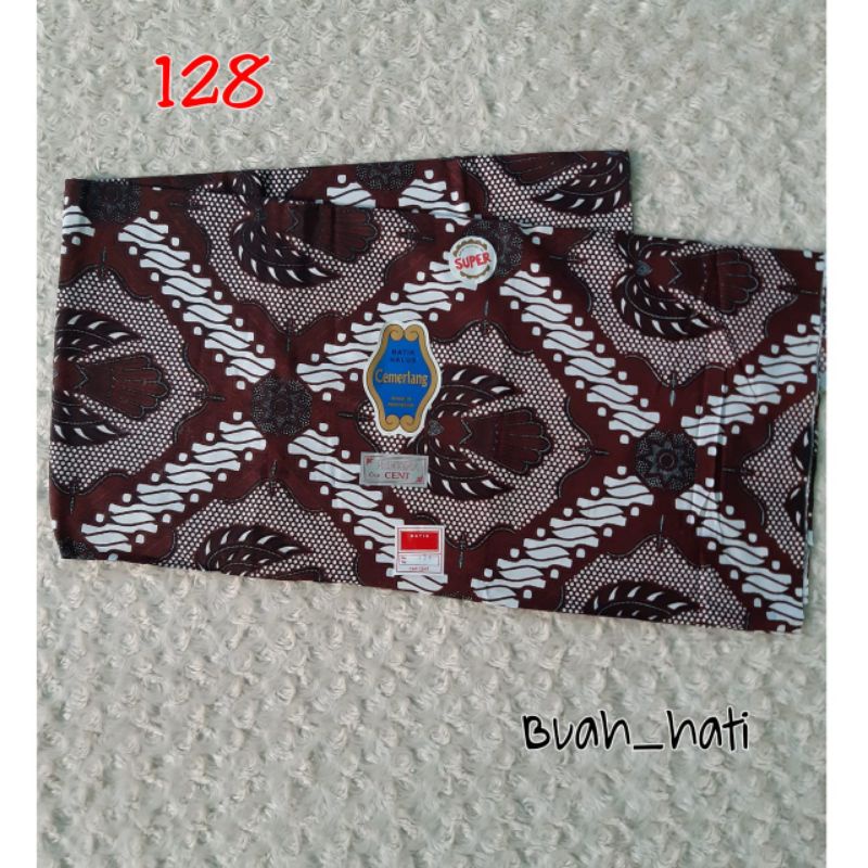 KAIN BATIK PUTIH CEMERLANG