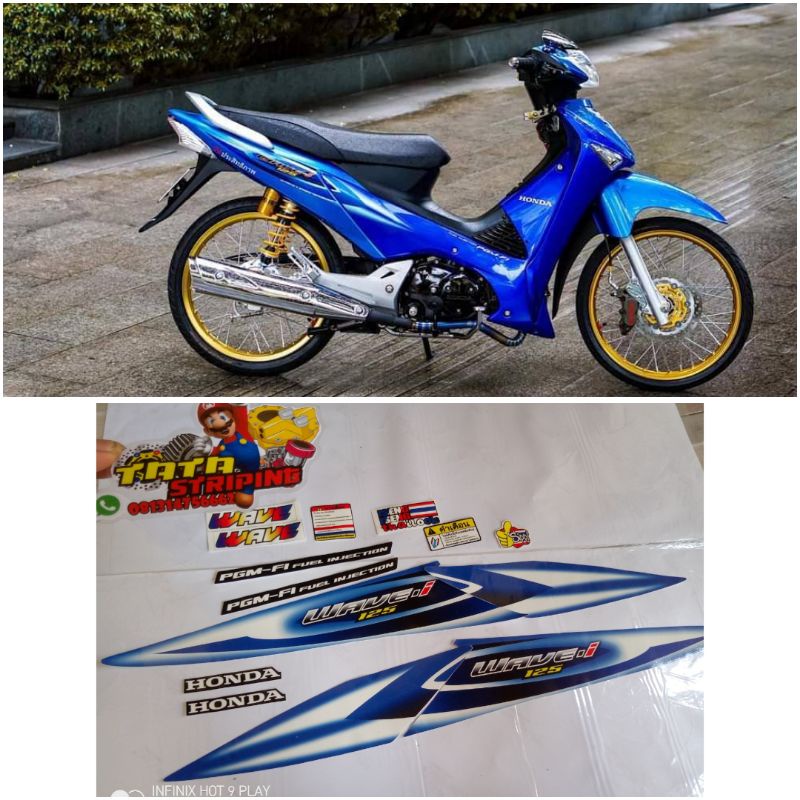 striping wave 125 thailand wave 125i