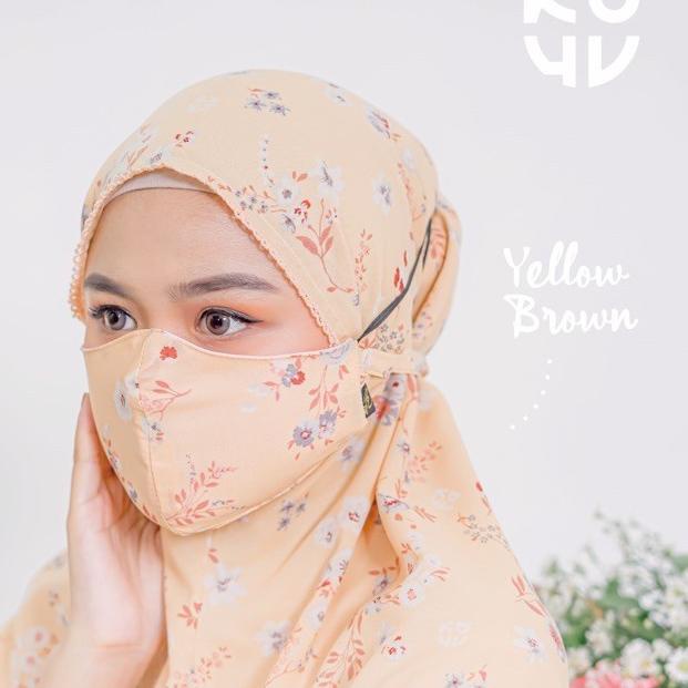New Arrival[LR 038]Hijab Instant Bergo Premium 2layer Valena