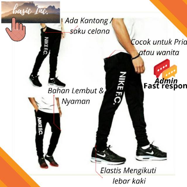 celana joger pria list army-jogger pants pria-joger cino