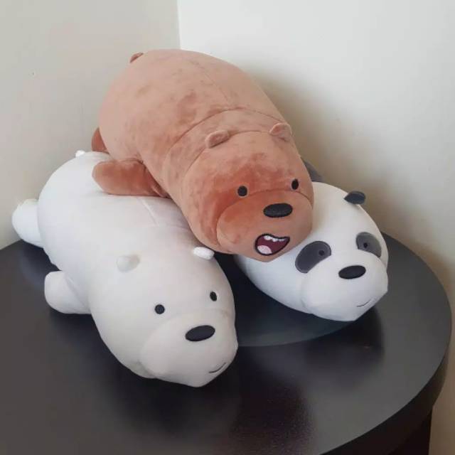 MOMBABY1 Laying Edition Kado Mainan Anak Boneka We Bare Bears