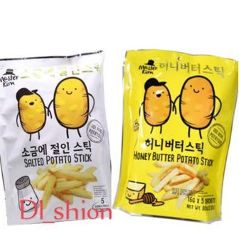 

Masterkim Potato / Master Kim potato snack Salted Spicy Honey butter/ potato chips/ french fries