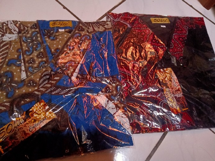 Trend Batik Lengan Pendek Motif Wayang Dan Elung
