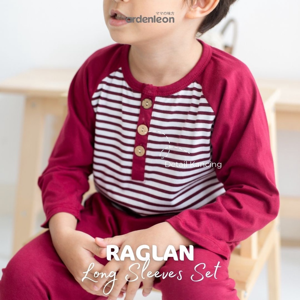 Ardenleon - Raglan Long Sleeves Set