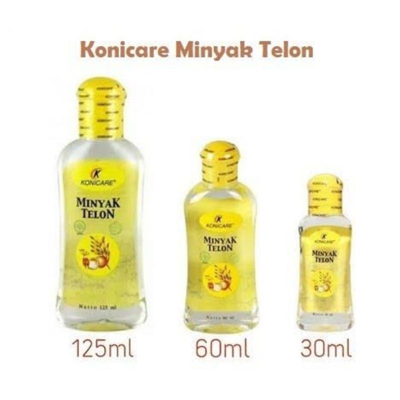 konicare minyak telon 30ml, 60ml, 125ml