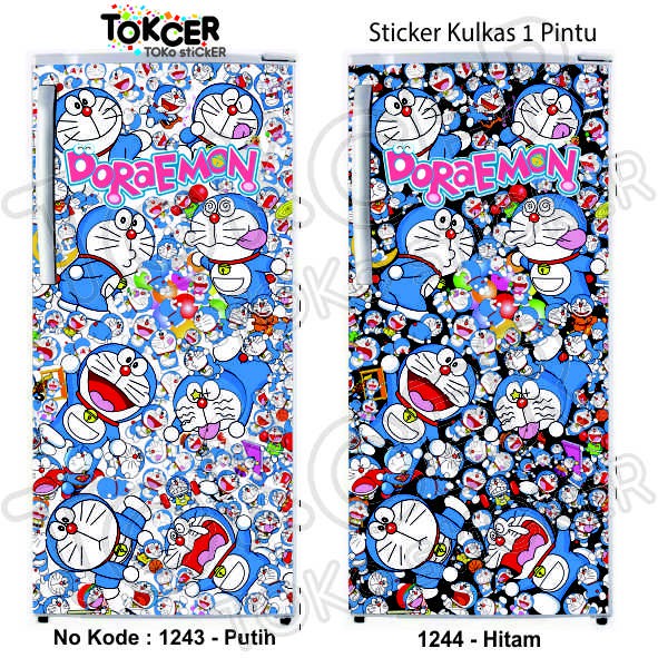  Stiker  Kulkas  DORAEMON  1 Pintu  dan 2  Pintu  Shopee Indonesia