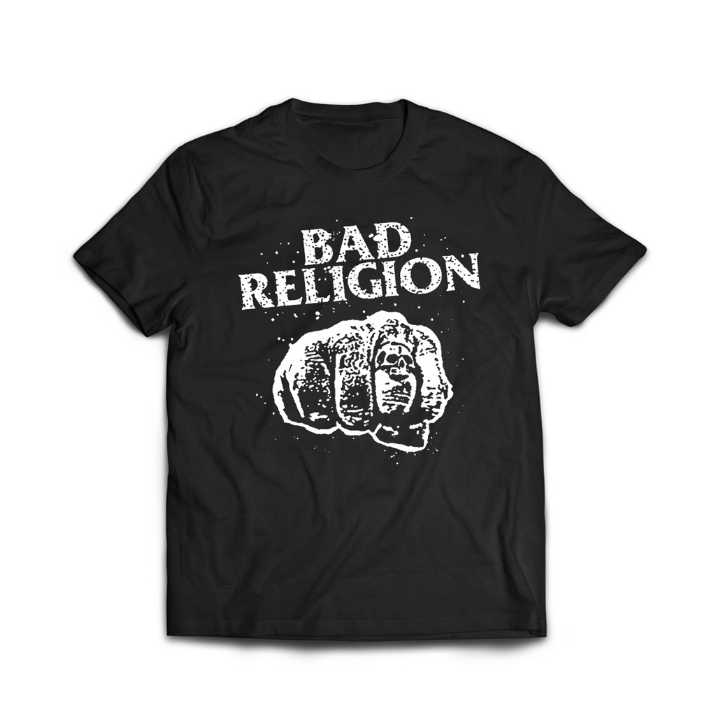 tshirt band BAD RELIGION HITAM kaos band kaos murah