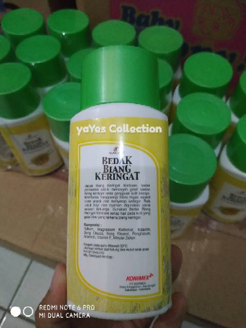 Bedak biang keringat kringat 80 g gr Konicare konikare conicare conikare baby powder serbuk