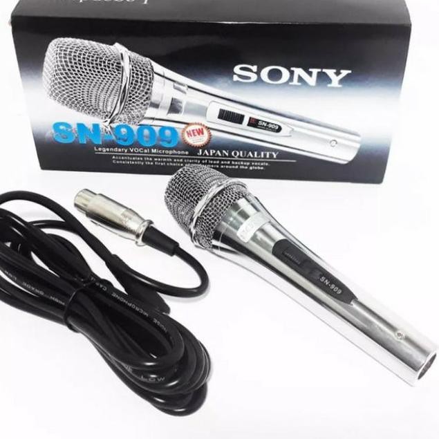 ❋ MIC SONY SN 909 MIC KABEL SONY MICROPHONE SONY SN 909 MIC KABEL MIC KARAOKE SONY SN-909 ➩