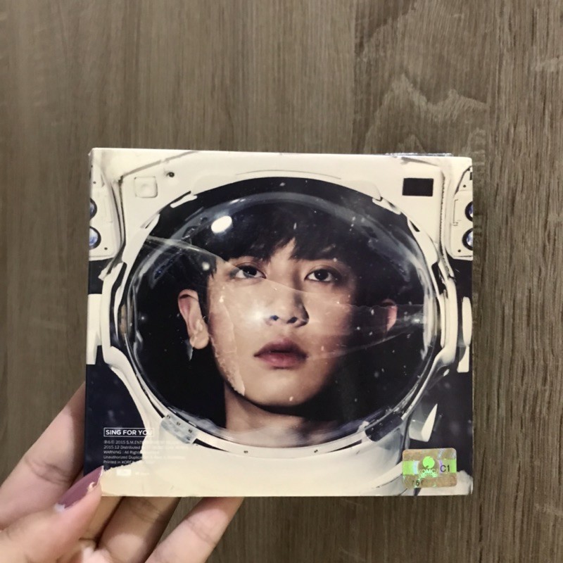 SING FOR YOU CHANYEOL ALBUM SFY EXO KOREAN VER
