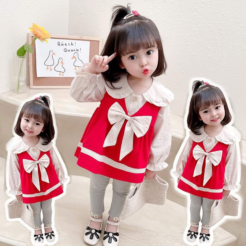 Setelan Anak Perempuan Outer Big Ribbon