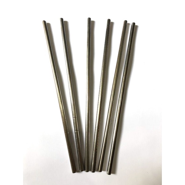 SEDOTAN STAINLESS STEEL LURUS LOGAM STRAW