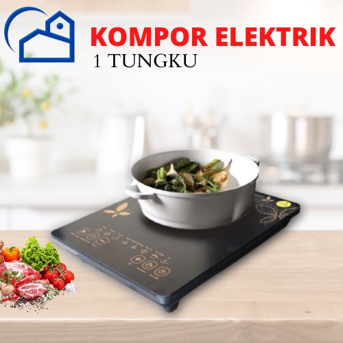 Kompor listrik induksi 1 tungku induction cooker / Kompor Listrik / Kompor Elektrik Multifungsi 3139