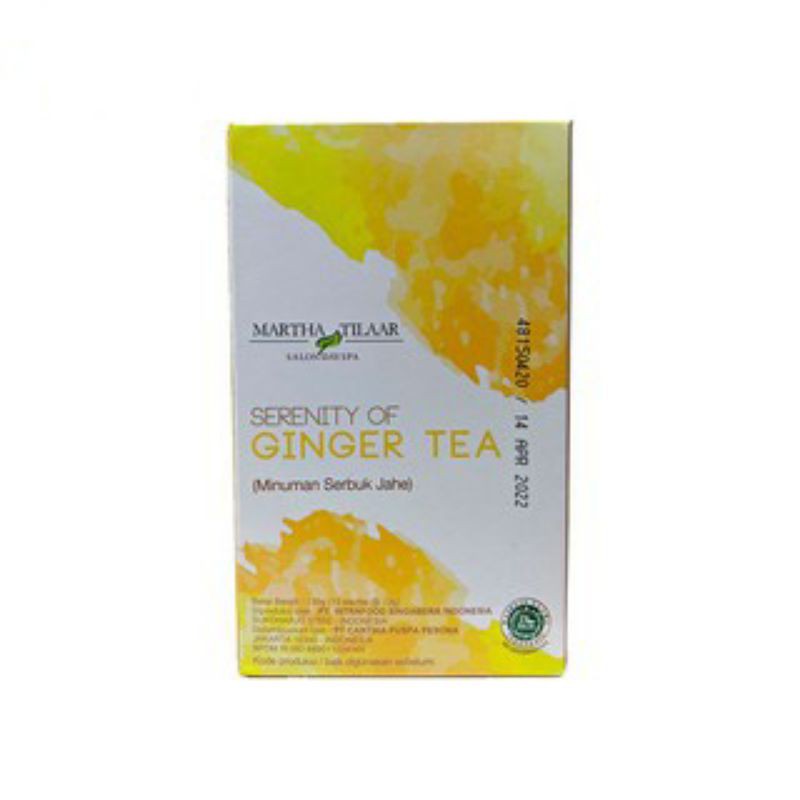 

Teh Seduh Jahe - Ginger Tea 1 Pack Isi 10 Sachet