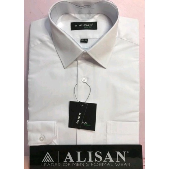 Kemeja Alisan Putih