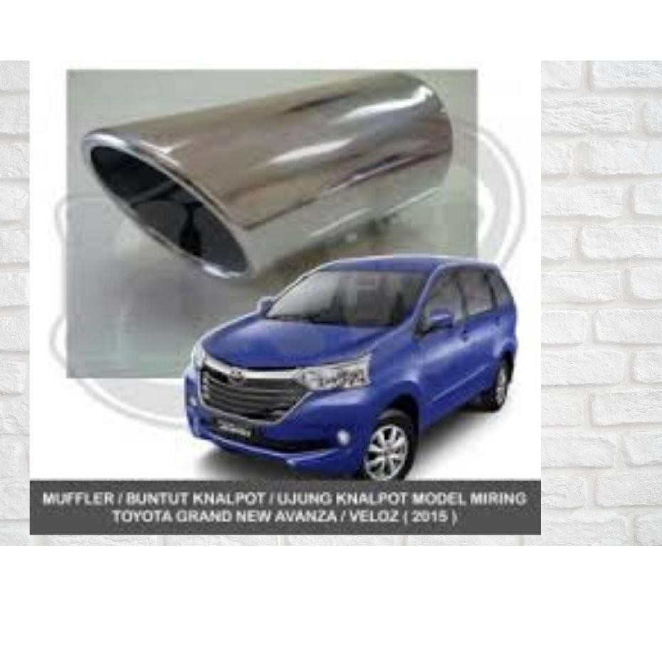 Terbaik Muffler Mufler Buntut Ekor Knalpot All New Avanza Xenia Veloz Shopee Indonesia