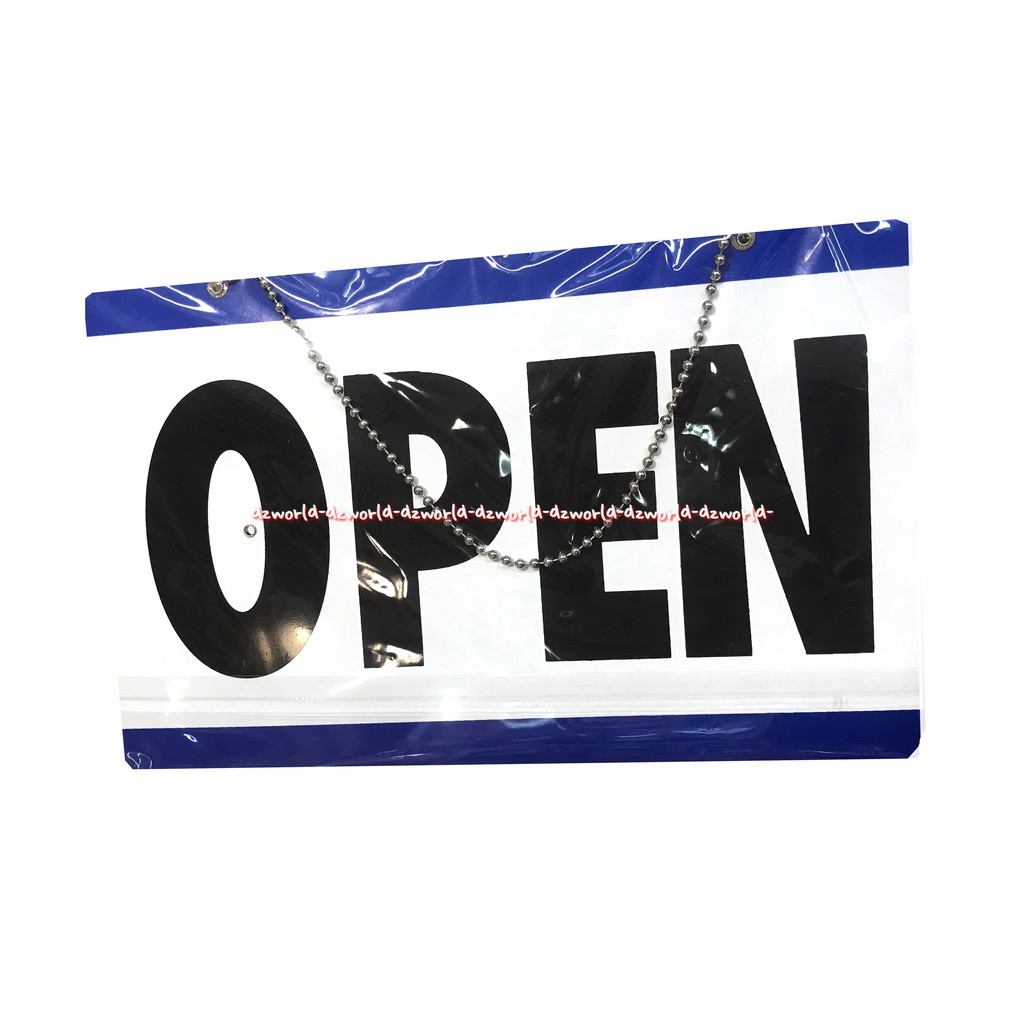 Open Gantungan Pintu Open Seng Label Open Store Buka Lebel Sign Board Opened Cocok Untuk Kios Toko Outlet