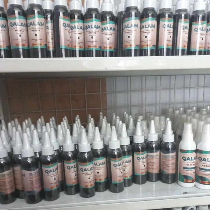 

Keluaran Terbaru.. Tinta spidol whiteboard QALAM 100 ml /refill ink isi 5pcs