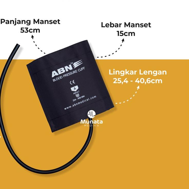 ☻ Manset Tensimeter ABN Infant Child Adult Large Warna Warni ☁