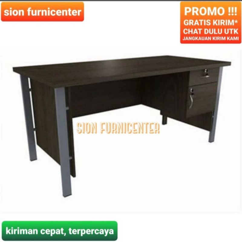 meja kantor 1 biro orbitrend ost 1082 / meja direktur - meja direksi - meja staf - meja kantor satu 