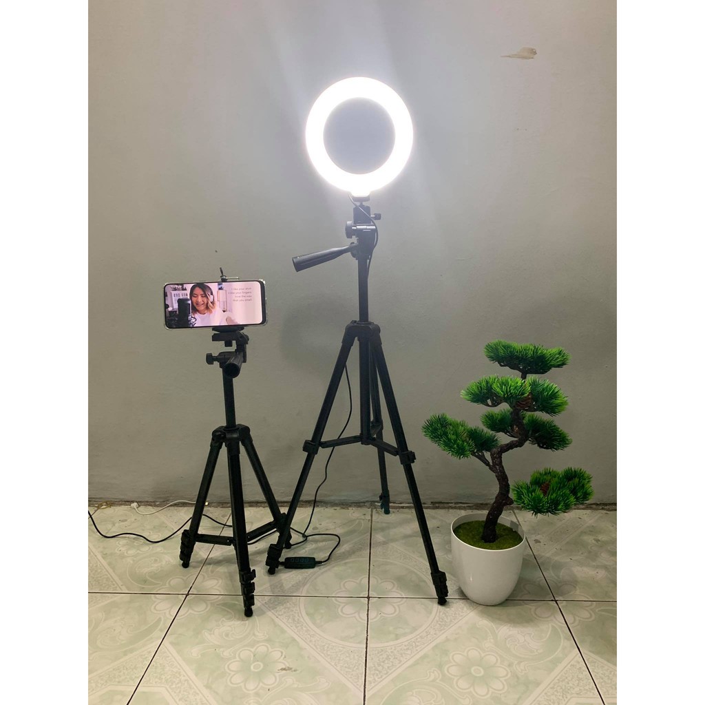 Ringlight 26 Plus Tripod Untuk Livestreaming Ringlight TiktoK