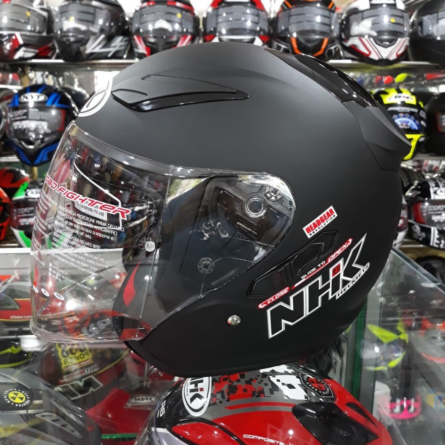 Jual Helm NHK Helm NHK Half Face Helm NHK Double Visor Helm NHK R1 Helm