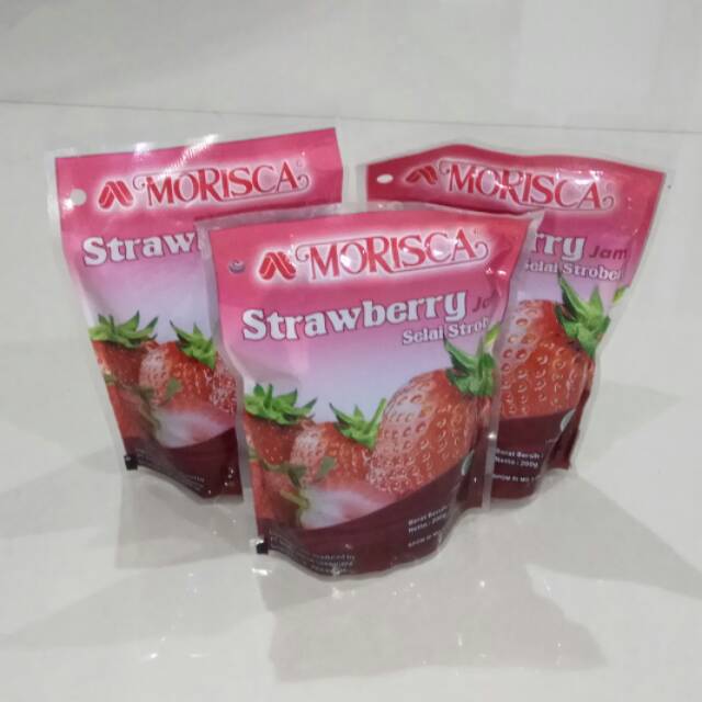 Morisca Selai Strawberry 200gr