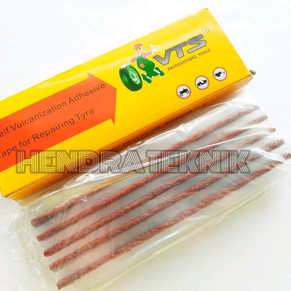 ISI TUBELESS per KOTAK VTS REFILL KARET TAMBAL BAN CUBLES TUBELESS ISI 25 PCS CACING TUBLES