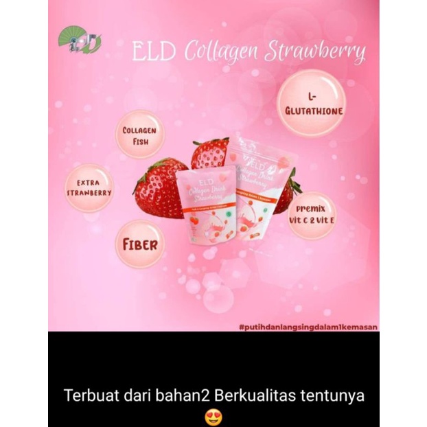 collagen drink / eld collagen drink strawberry