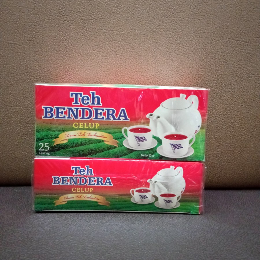 

Teh Bendera Celup 50gr 25Kantong