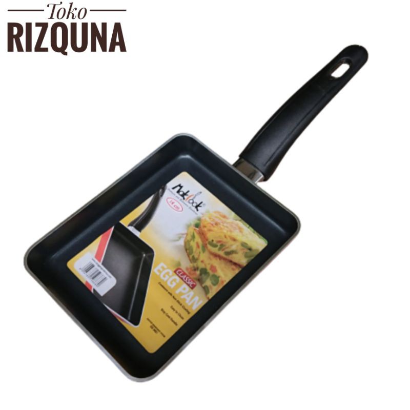 Makcook Egg Pan 18cm Teflon Dadar Telur Kotak Persegi