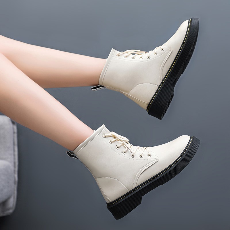 {FREE BOX} Sepatu Boots Unisex Wanita/Pria Casual Vintage - 666