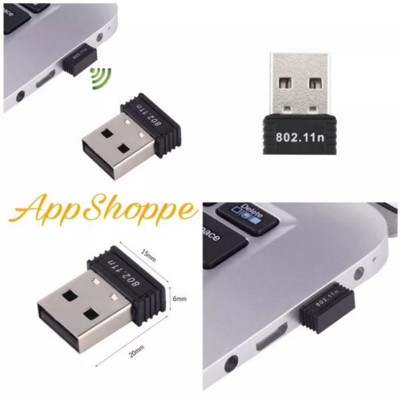 USB WiFi mini wireless / dongle adapter USB 802.11N / USB Wifi 600mbps
