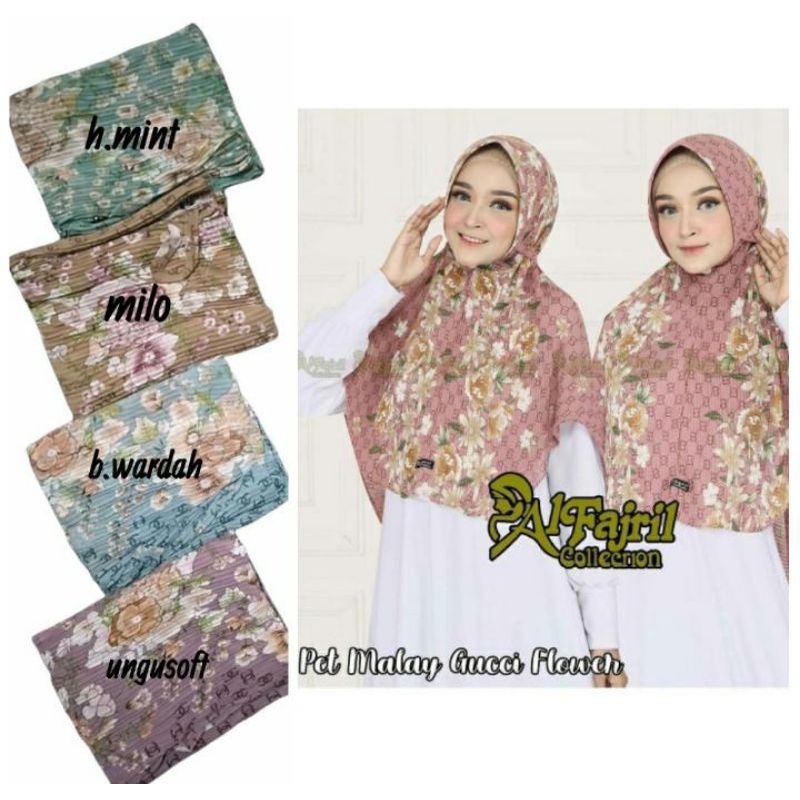 hijab plisket motif