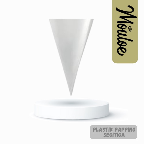 

PLASTIK SEGITIGA PAPPING BAG | Mouloemart | plastik segitiga untuk mengisi filling atau topping