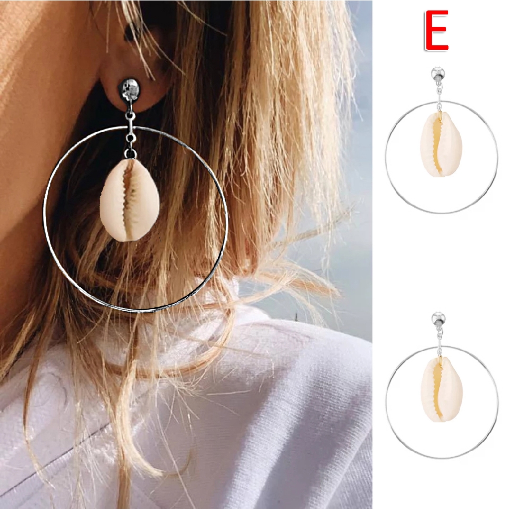 Anting Fashion Wanita Korea Style Model Keong Aneka Varian  429