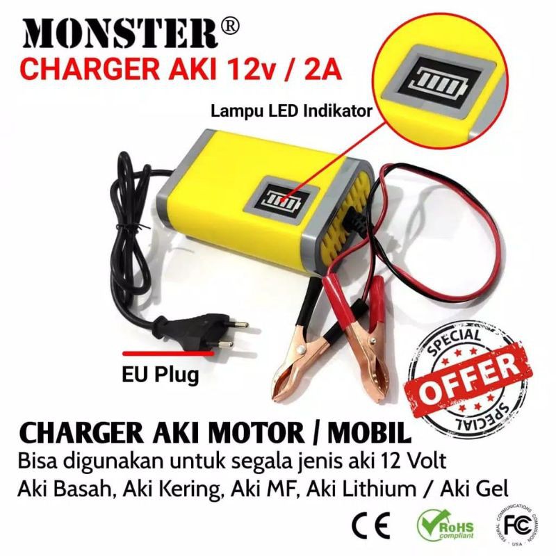 cas aki mini,  bust motor dan mobil.