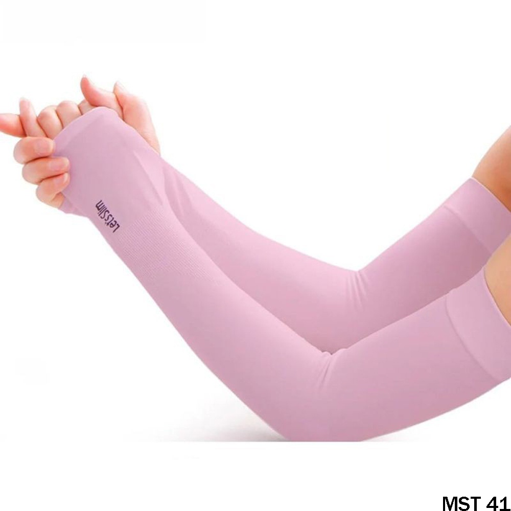 Manset Slim Arm Sleeves Anti UV Handsock Jempol