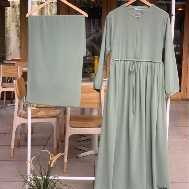 Gamis cazalea set by meilee