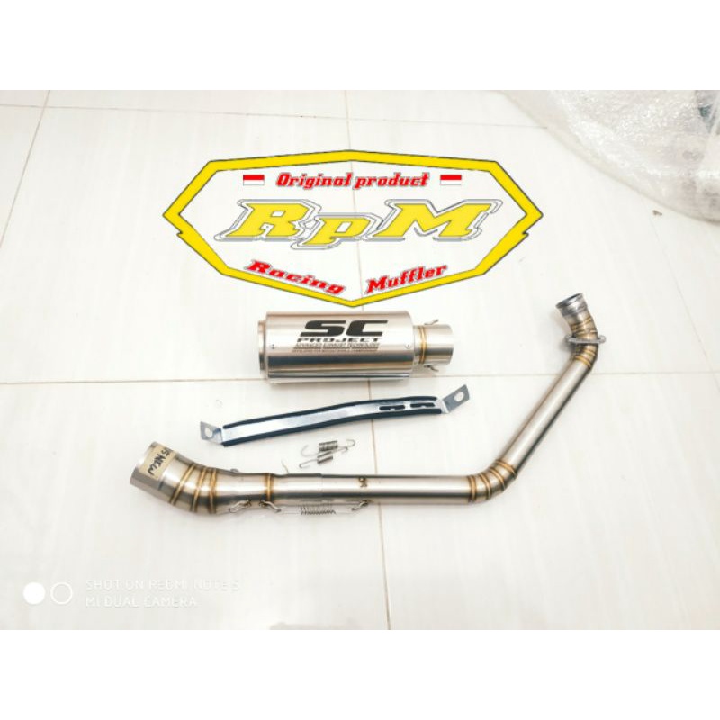 Knalpot SC Project R15 V3 - R15 New Kolong Underbely