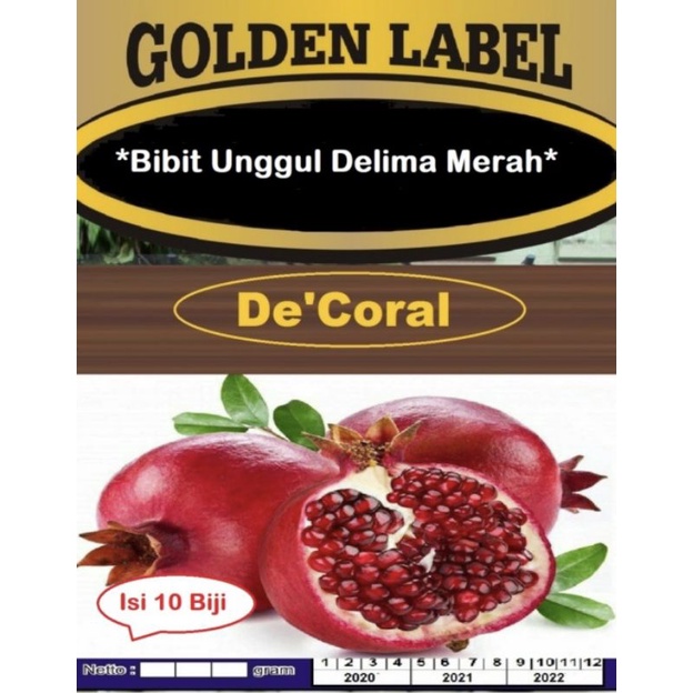 Bibit unggul delima merah | Benih Delima Merah | Buah Delima | Biji Delima Merah