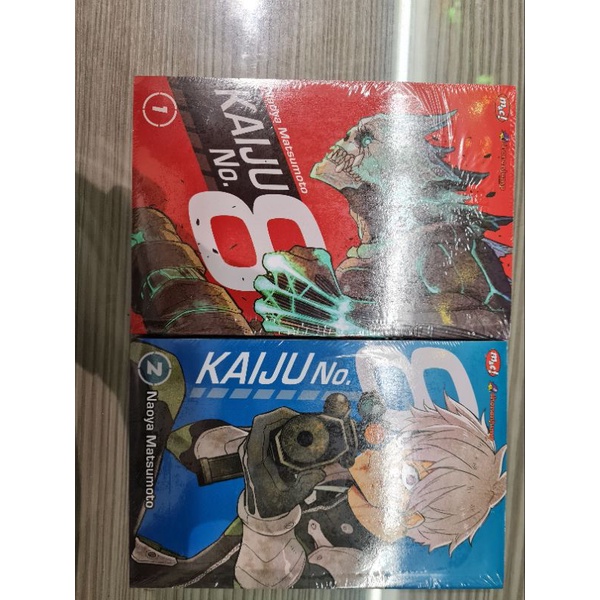 Komik Kaiju no 8 set vol 1 dan 2 segel ori