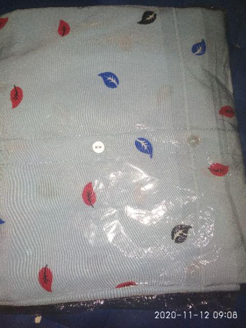 Kembang Langit Lengan Panjang Kemeja Batik Pria Ukuran M L Xl