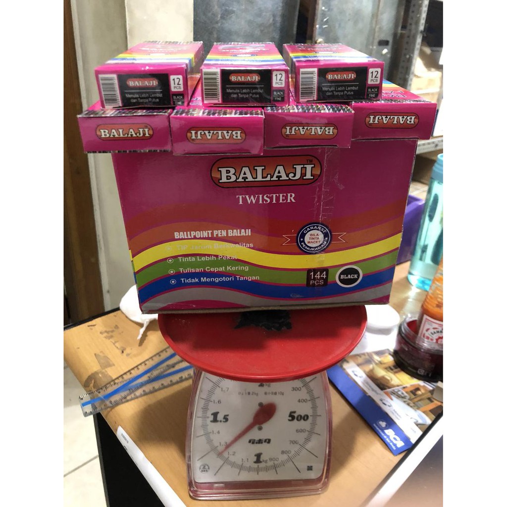 

pulpen balaji 228 biji berat 1290gr jnt jne rp375 rp85500