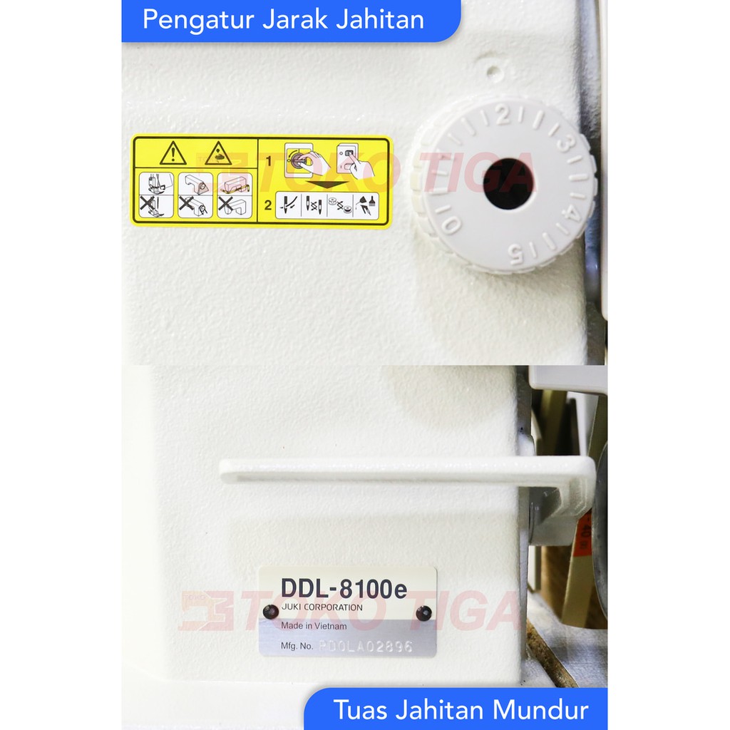 Mesin Jahit JUKI DDL 8100E - High Speed Jarum 1 Industrial Garmen