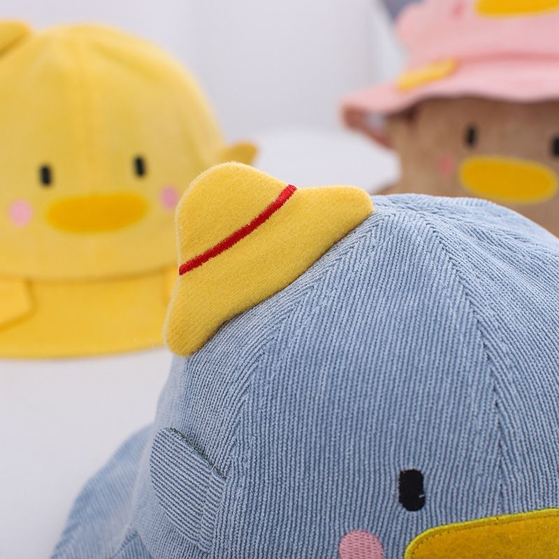 Topi Bucket bayi Bebek Duck lucu import premium