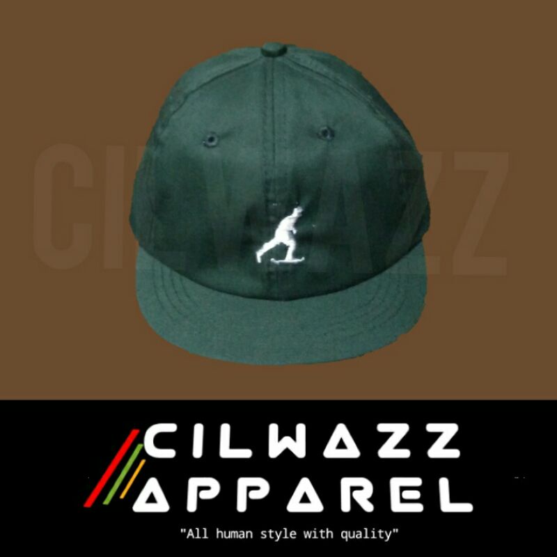 Outfit Topi pet pendek snapback