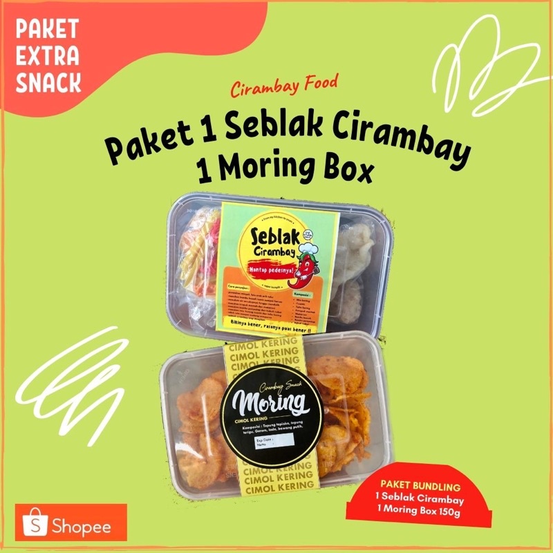 

Paket 1 Seblak Cirambay 1 Moring box