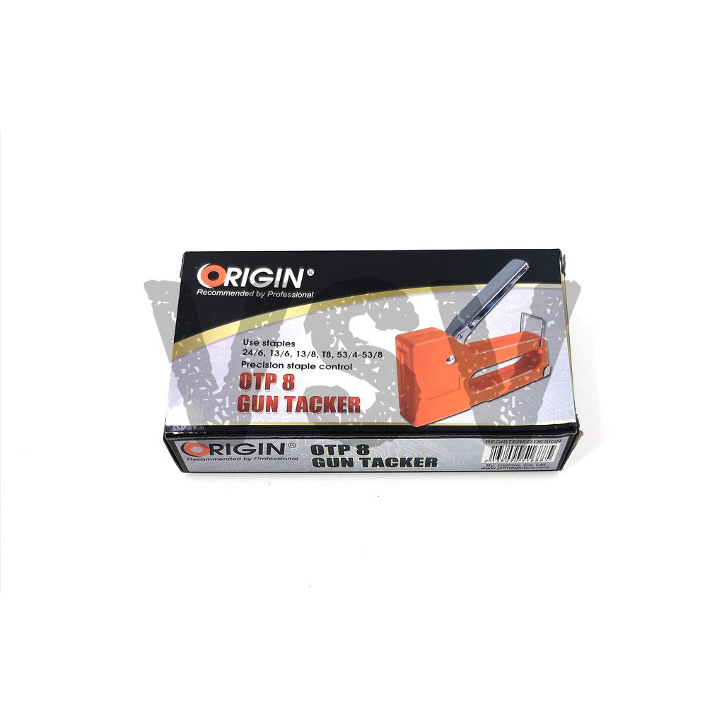 Origin staples gun OTP8 / gun tacker / staple gun / stapler / staples jok